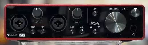 Focusrite - Scarlett 2i2 3rd Generation USB 2.0 Audio Interface