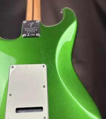 Fender - Player Plus Stratocaster HSS, Maple Fingerboard - Cosmic Jade 4