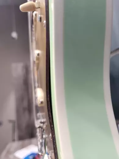 Fender - Parallel Universe II Stratocaster Jazzmaster Deluxe Transparent Sea Foam Green 2