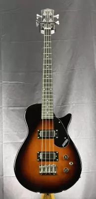 Gretsch Guitars - G2220 Electromatic Junior Jet Bass II Short-Scale, Black Walnut Fingerboard - Tobacco Sunburst