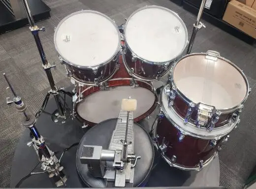 Tama Superstar 1980's Super Mahogany - Vintage Drum Kit w/ Hardware & Cases 2