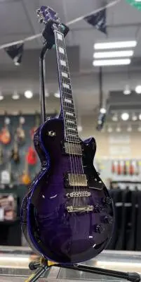 Epiphone - Les Paul Custom Widow Electric Guitar with Gigbag - Purple