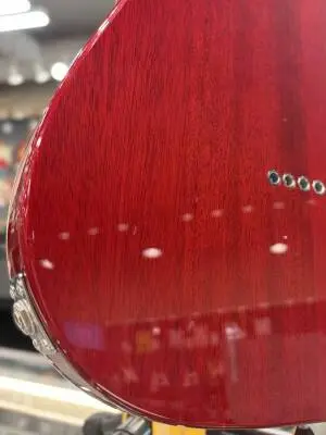 Squier - Affinity Series Telecaster FMT SH, Laurel Fingerboard - Crimson Red Transparent 2