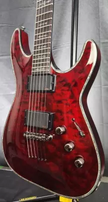 Schecter - Hellraiser C-1 Electric Guitar - Black Cherry 2