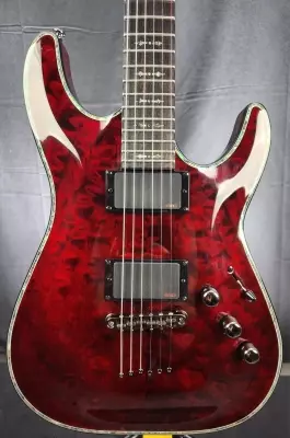 Store Special Product - Schecter - Hellraiser C-1 Electric Guitar - Black Cherry