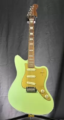 Fender - Parallel Universe II Stratocaster Jazzmaster Deluxe Transparent Sea Foam Green