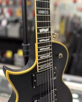 ESP Guitars - LTD EC-1000 Electric Guitar, Left Hand - Vintage Black 2