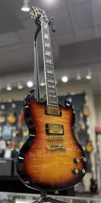 Gibson - SG Supreme Electric Guitar with Hardshell Case - Fireburst