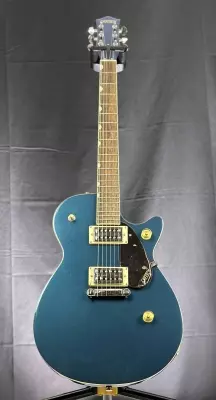 Gretsch Guitars - G2217 Streamliner Junior Jet Club Broad'Tron FSR, Laurel Fingerboard - Dark Denim