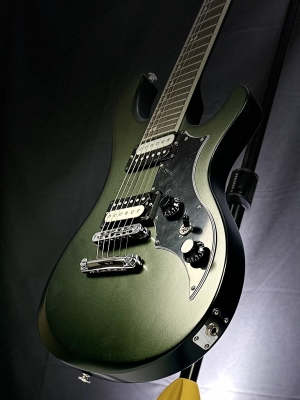 Store Special Product - Gibson - Victory Electric Guitar with Hardshell Case - Dark Green Satin