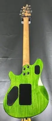 EVH - Wolfgang Standard QM, Baked Maple Fingerboard - Transparent Green 2
