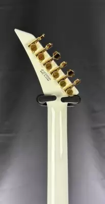 Jackson Guitars - MJ Series Rhoads RR24MG, Ebony Fingerboard - White with Black Pinstripes 5