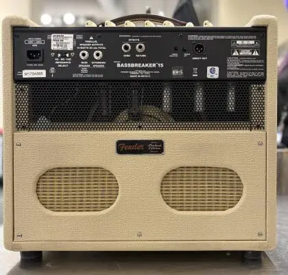 Store Special Product - Fender FSR Bassbreaker 15 Combo Amp - Blonde/Oxblood