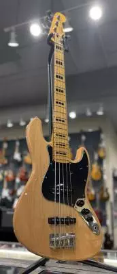 Squier - Classic Vibe '70s Jazz Bass V, Maple Fingerboard - Natural