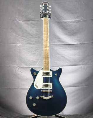 Gretsch Guitars - G5232LH Electromatic Double Jet FT with V-Stoptail, Left-Handed, Laurel Fingerboard - Midnight Sapphire