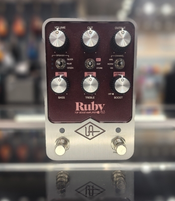 Universal Audio UAFX Ruby '63 Top Boost Amplifier Pedal