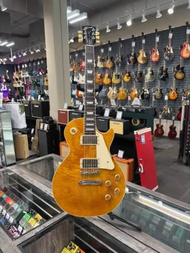 Gibson - Les Paul Standard 50s Figured Top - Honey Amber
