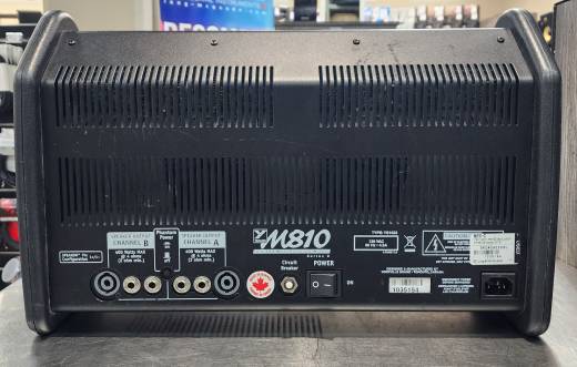 Store Special Product - Yorkville Sound -  Micromix 800-Watt Stereo 10 Channel Powered Mixer