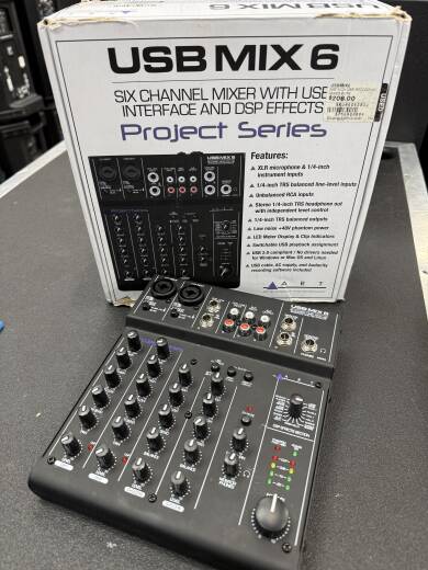 ART Pro Audio - USBMIX6