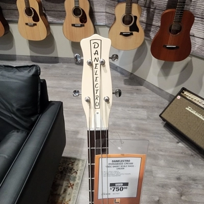 Danelectro - D59SSBASS-CREAM 2