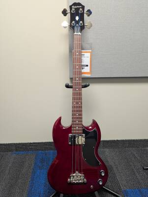 Epiphone SG E1 Short Scale Bass - Cherry | Long & McQuade