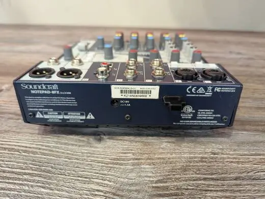 Soundcraft - NOTEPAD-8FX 2