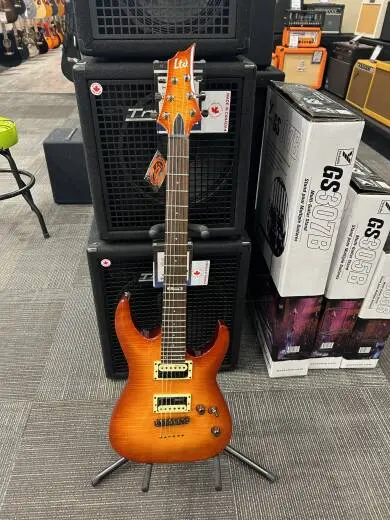 ESP Guitars - LH101FMDBSB