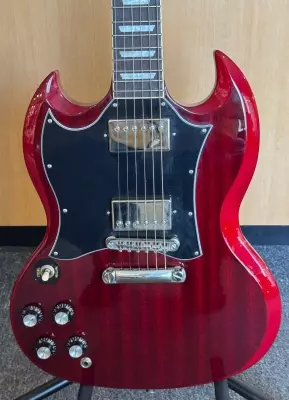 Store Special Product - Epiphone - SG Standard Electric Guitar, Left-Handed - Heritage Cherry