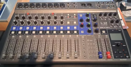 Zoom - LIVETRAK L-12 12-Channel Digital Mixer / Recorder w/FX - USB