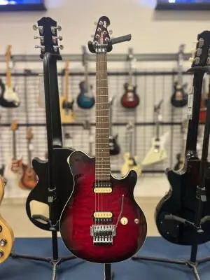 Ernie Ball Music Man Axis - Black Cherry Burst 2015 2