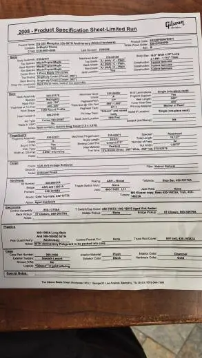 ES-335 CS 1960 50TH 2008 2