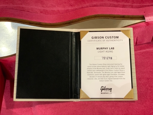 Gibson Custom Shop - GIBSON MURPHY LAB LITE AGE 57 LP DARK-GOLD 8