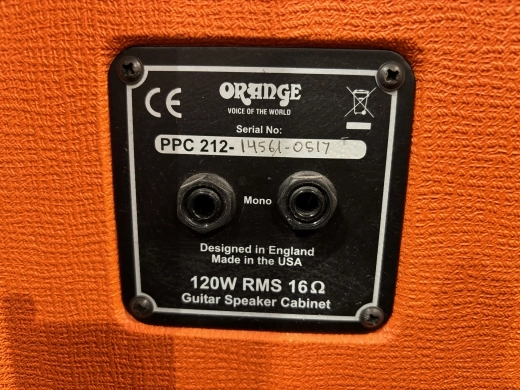 Orange Amplifiers - PPC212 2