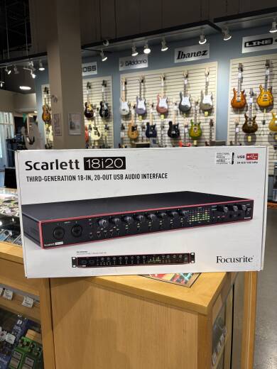Focusrite Scarlett 18i20 3rd Generation 18-in, 20-out USB Audio