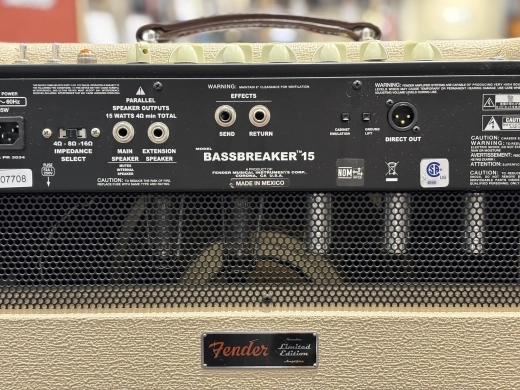 Fender Bassbreaker 15 5