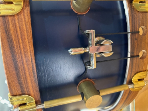 A&F Drum Co. Club Maple Chandler Blue Snare 6