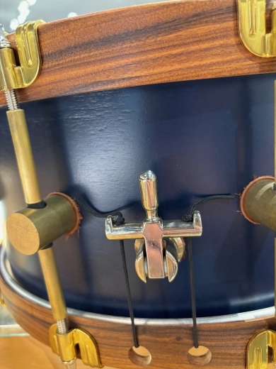 A&F Drum Co. Club Maple Chandler Blue Snare 6