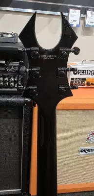 B.C RICH WMD WARBEAST GTR ONXY/RED PINSTRIPE 2