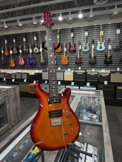 PRS S2 Custom 24, 30th Anniversary - Dark Cherry Sunburst