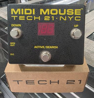 Tech 21 MIDI Mouse Battery Powered Foot Controller | Long
