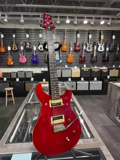 PRS SE CUSTOM L&M SPECIAL BLACK CHERRY