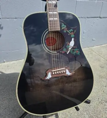 GIBSON DOVE QUILT TRANS EBONY 2