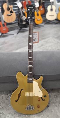 Epiphone Jack Casady Bass ゴールドトップセミアコベース Epiphone Jack Casady Bass ゴールドトップセミアコベース