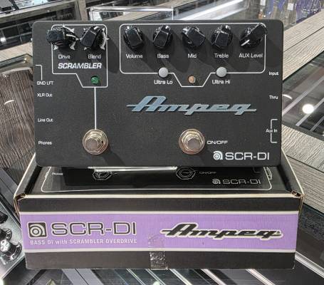 Ampeg SCR-DI - Bass DI With Scrambler Overdrive | Long & McQuade