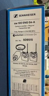 Store Special Product - Sennheiser - EW 100 ENG G4-A