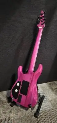 Jackson SLATXSD Quilted Maple Top 7-String Electric Guitar Transparent Purple 2