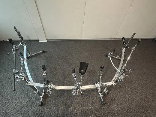 PEARL DRUM RACL W/ BOOM STANDS 2