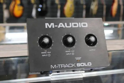 M-Audio - M-Track Solo 2-Channel USB Audio Interface with One Mic Pre