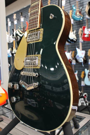 Gretsch Guitars - G6228LH Players Edition Jet BT with ''V'' Stoptail, Rosewood Fingerboard - Cadillac Green, Left-Handed 2