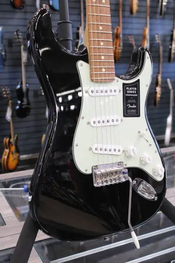 Fender - Limited Edition Player Stratocaster with Roasted Pau Ferro Fingerboard - Black 2